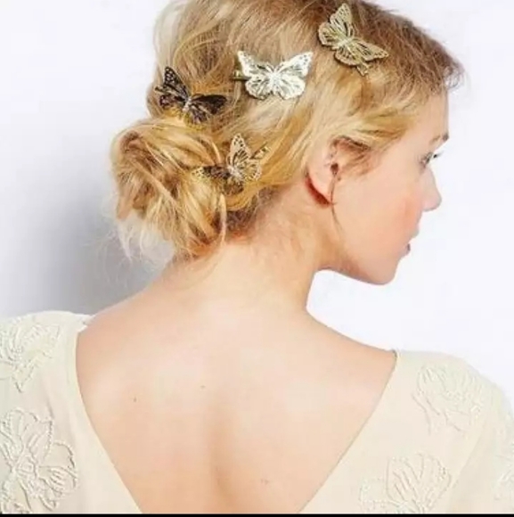 Other - 4pcs Butterfly🍇🍇Hair Accessories